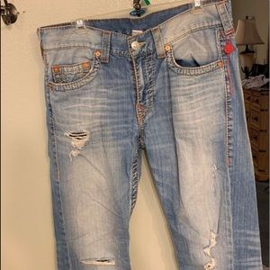 True Religion Slim Straight Jeans 34